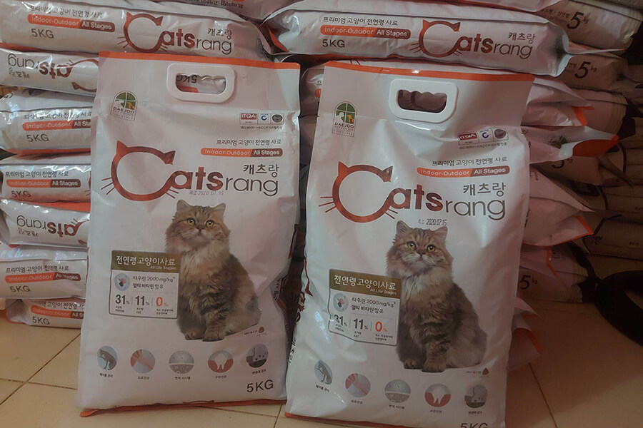 Thức ăn cho mèo Catsrang