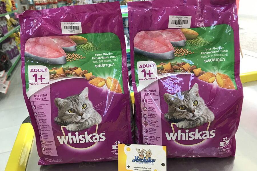Thức ăn cho mèo Whiskas